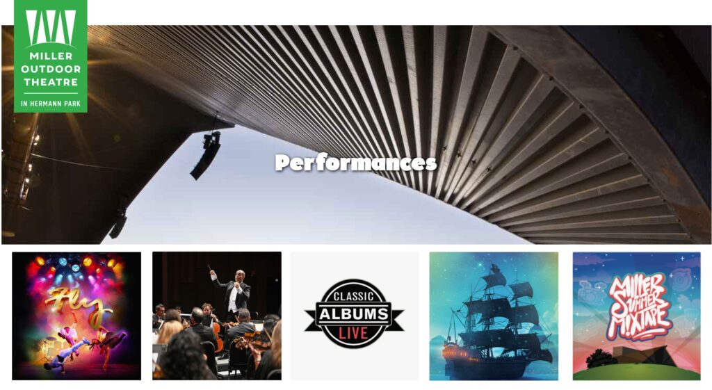 Performances Miller Outdoor Theatre HermanPark 1 1024x561